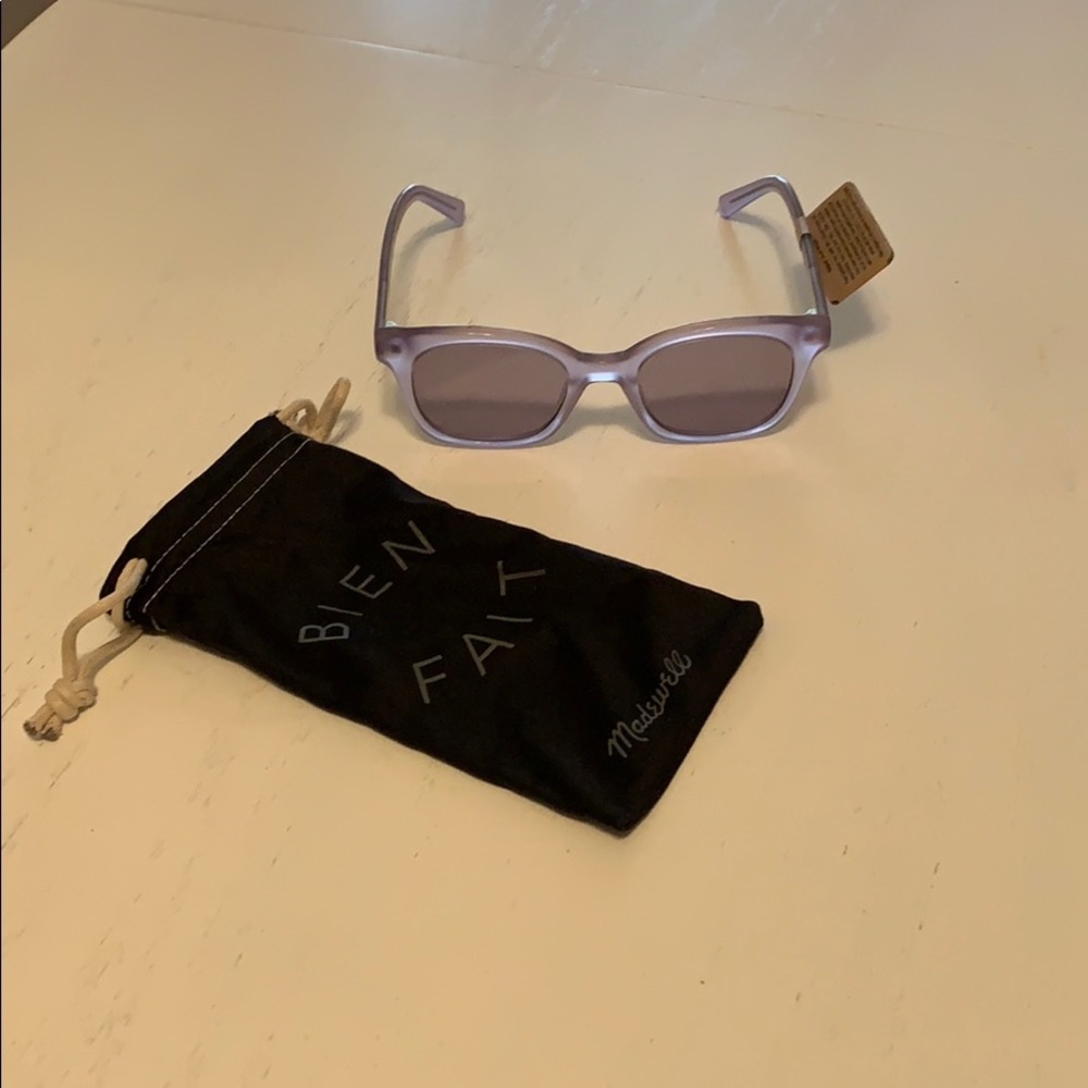 Purple madewell sunglasses